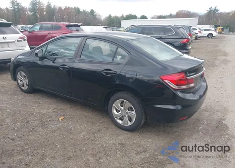 2014 Honda Civic Lx из США, поврежденный, VIN 2HGFB2F55EH516863